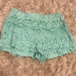 Lacy shorts